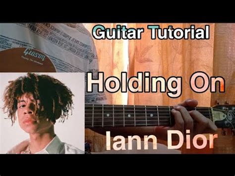 holding on iann dior chords
